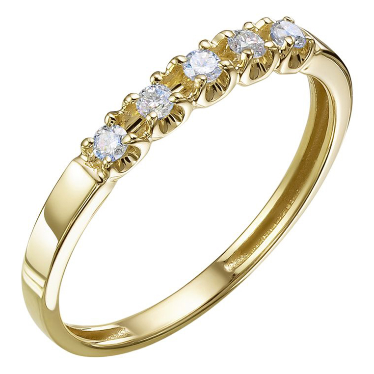 Кольцо, золото, бриллиант, К310-7509